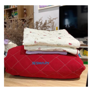 Bộ chăn chần bông vải xô dày dặn ấm áp